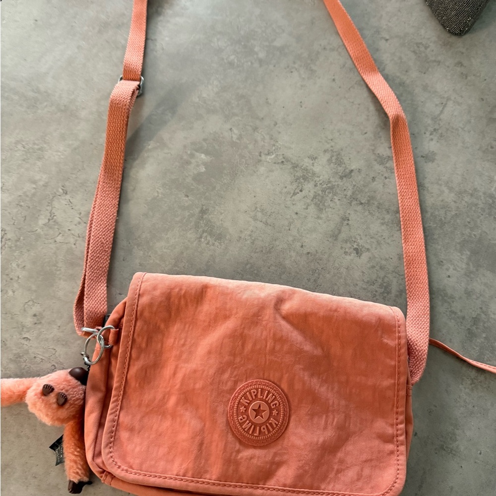 Kipling Peach Crossbody Bag